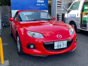 MAZDA ロードスターNC3 6AT トゥルーレッド納車in広島！