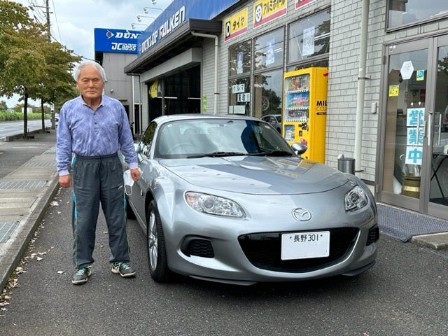 MAZDA ロードスター NC3 6AT アルミニウムシルバーご納車 長野！