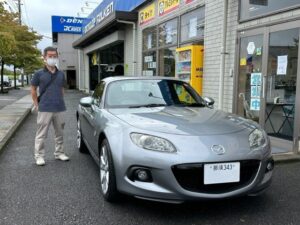 MAZDA ロードスター NC3 6MT アルミニウムシルバーご納車那須！