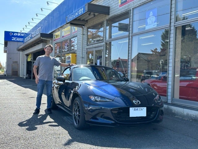 MAZDA ロードスター ND5 990S 6MT ディープクリスタルブルーマイカご納車！