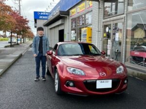 MAZDA ロードスター NC3 6AT ジールレッドマイカご納車IN高崎！