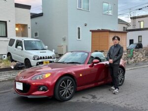 MAZDA ロードスター NC3 6MT 幌 ジールレッドマイカご納車IN札幌！
