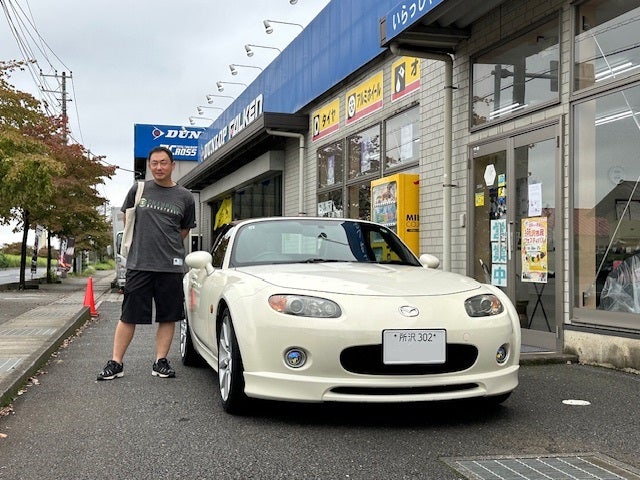 MAZDA ロードスター NC1 6MT RS マーブルホワイトご納車！