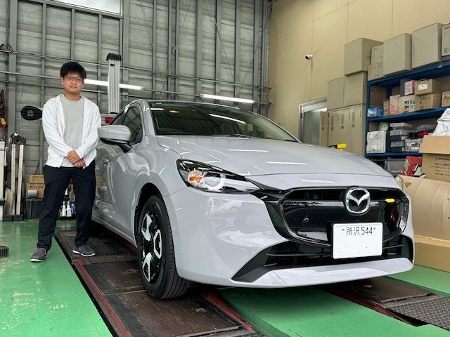 MAZDA2 新車ご納車 ドライブレコーダーオプション付き！