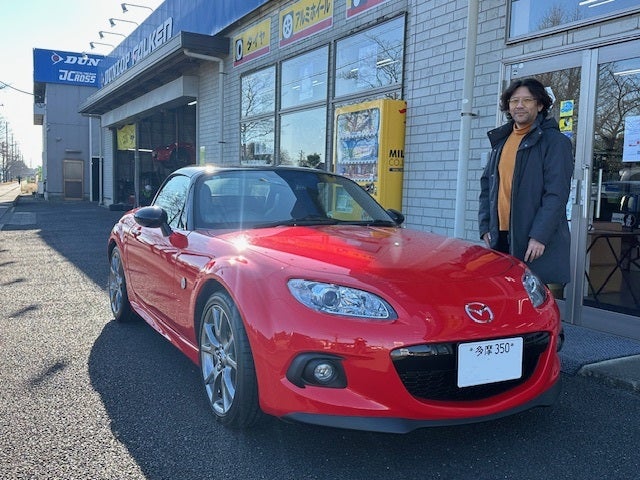 MAZDA ロードスターNC3 トゥルーレッド＆ブラック ご納車IN多摩！