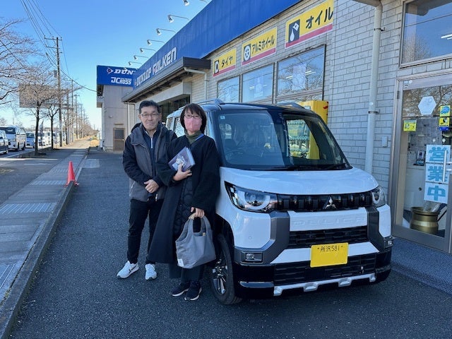 三菱 デリカミニ 9インチディスプレーオーディオ装着 ご納車!