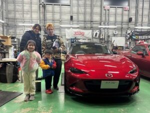 MAZDA ロードスターND5RC NR-A デモカーご納車！