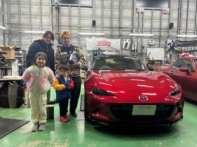 MAZDA ロードスターND5RC NR-A デモカーご納車！