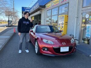 MAZDA ロードスター NC3 RS RHT オプション純正レカロ、ジールレッドマイカご納車！