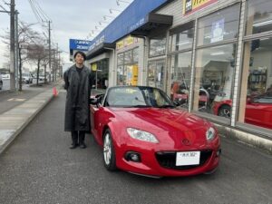 MAZDA ロードスター NC3 特注レッド ご納車IN所沢！
